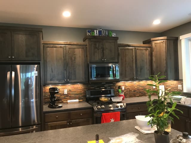 Kitchen cabinets