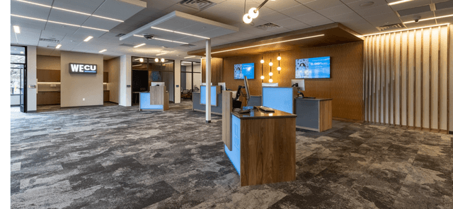 Reception counter