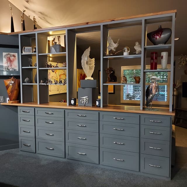 Kitchen cabinets
