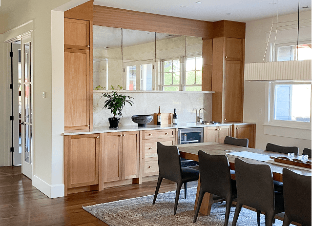 Kitchen cabinets