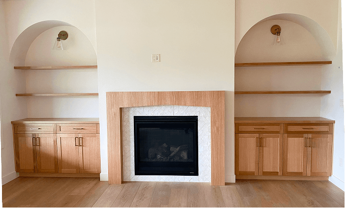 Built-in cabinets